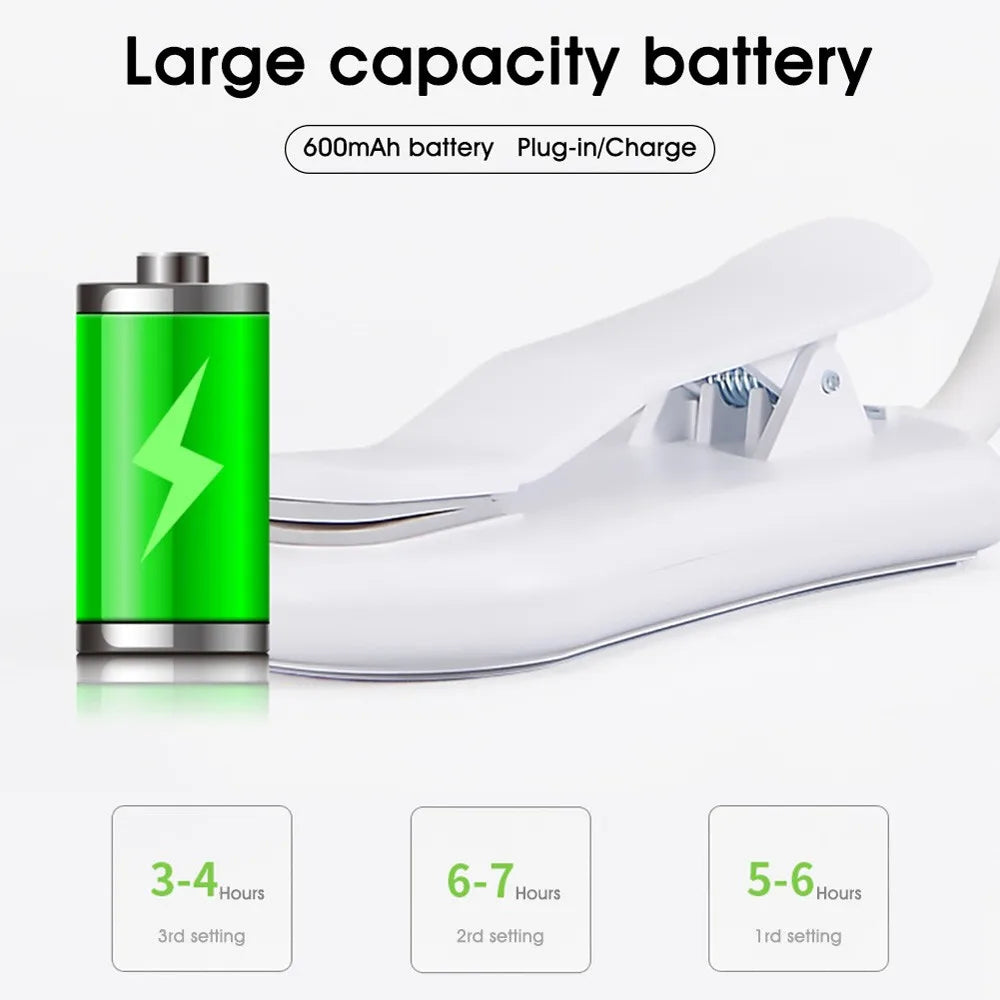 HUAJIANZM USB Rechargeable LED Book Light