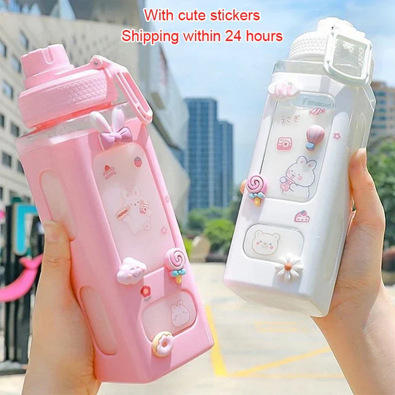 Kids BPA Free Water Bottle With Straw