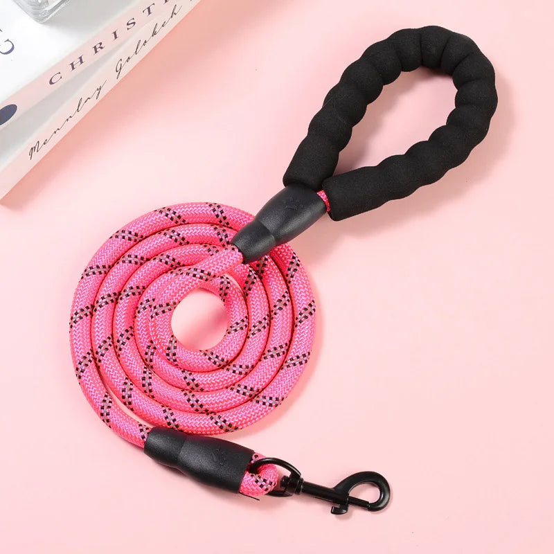 Reflective Dog Leash with Handle