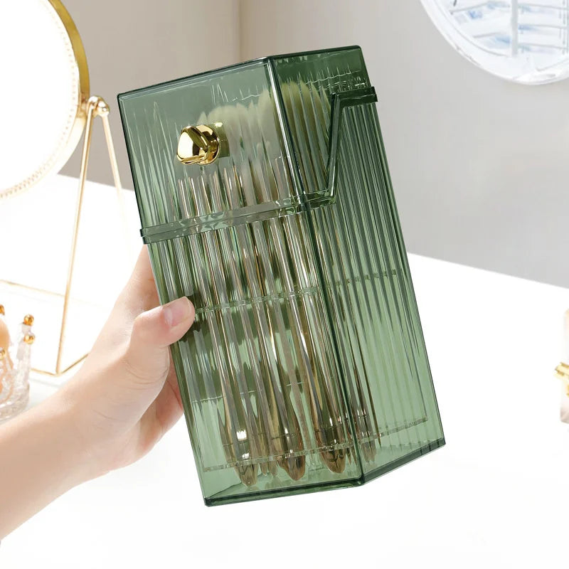 Clear Large Cosmetic Brush Organizer