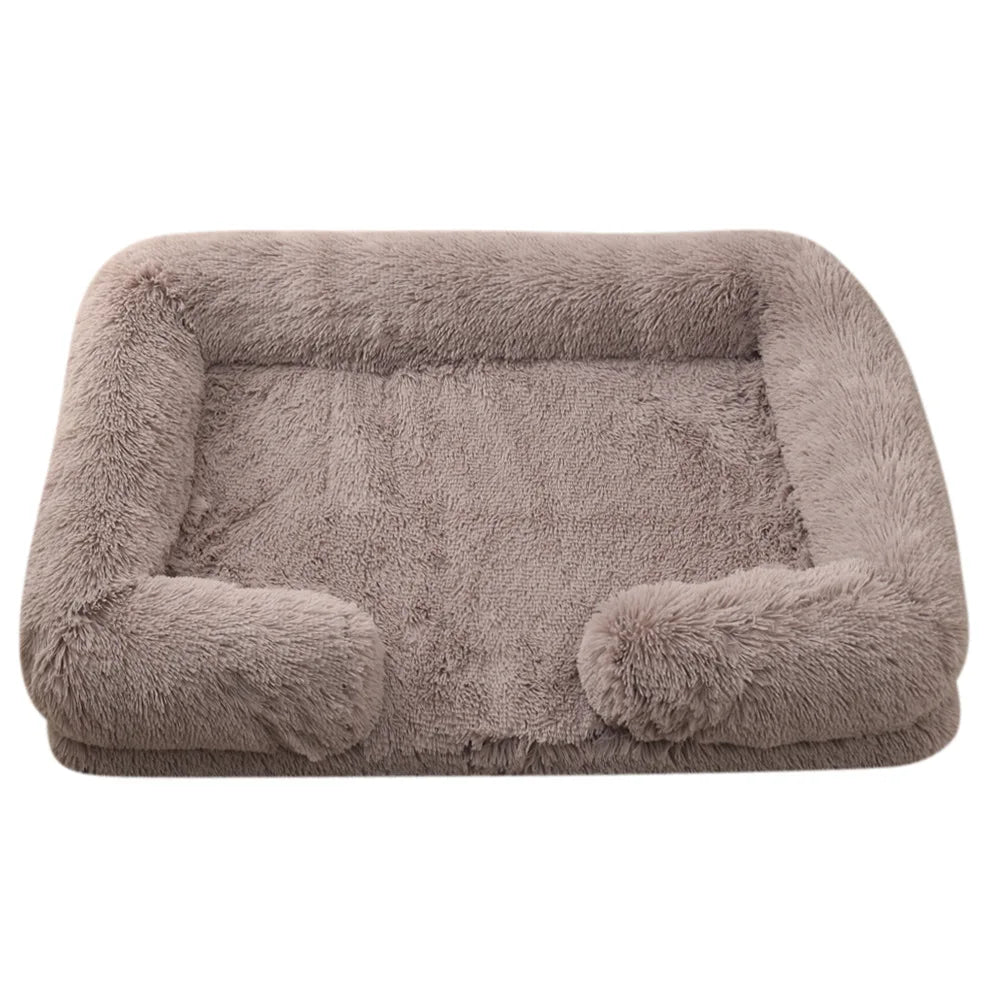 Half Surround Soft Pet Bed