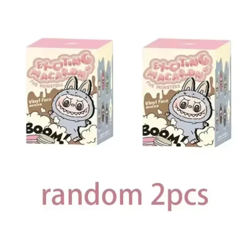 Labubu Heartbeat Macaron Blind Box Figurine