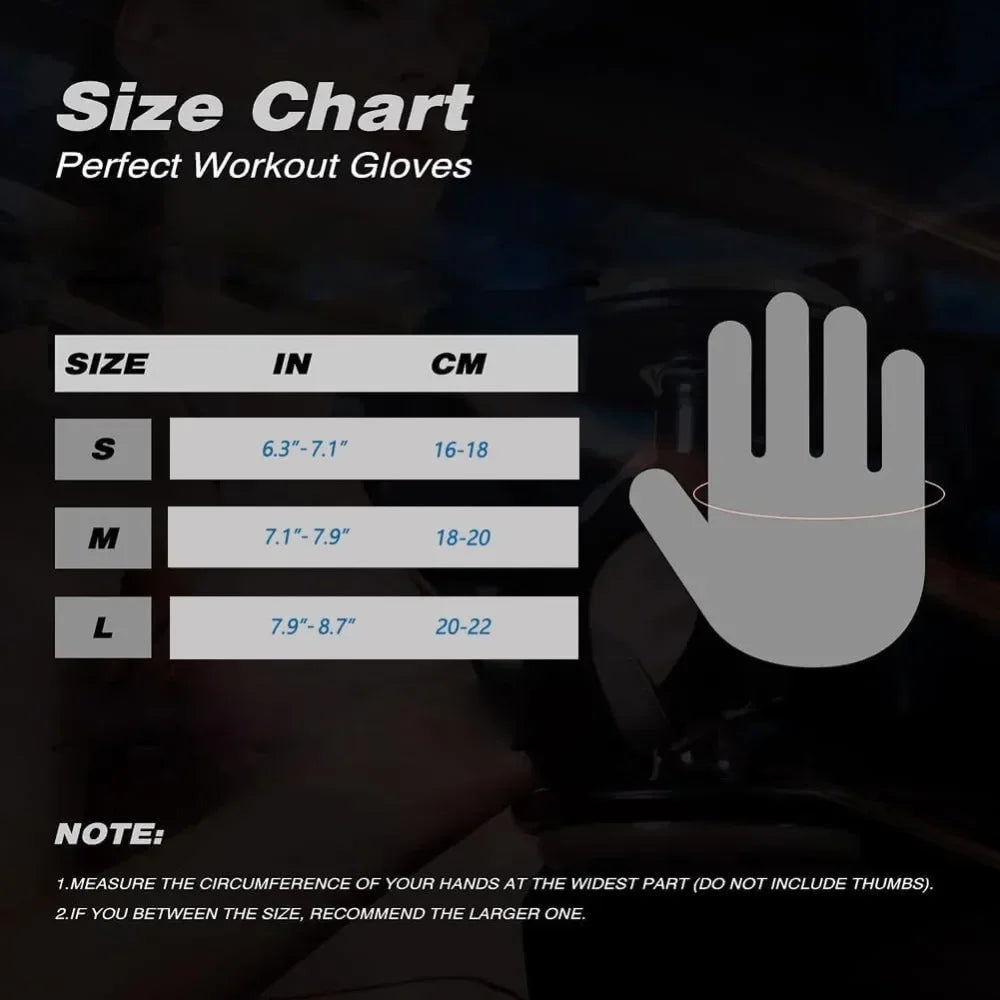 Breathable Fingerless Gym Gloves