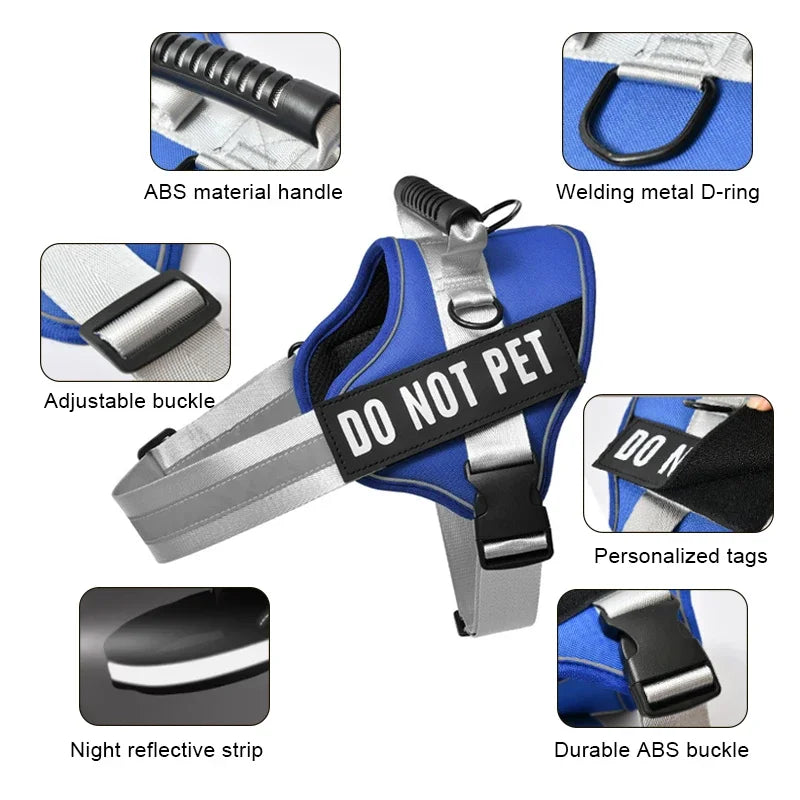 KOMMILIFE Reflective Dog Harness