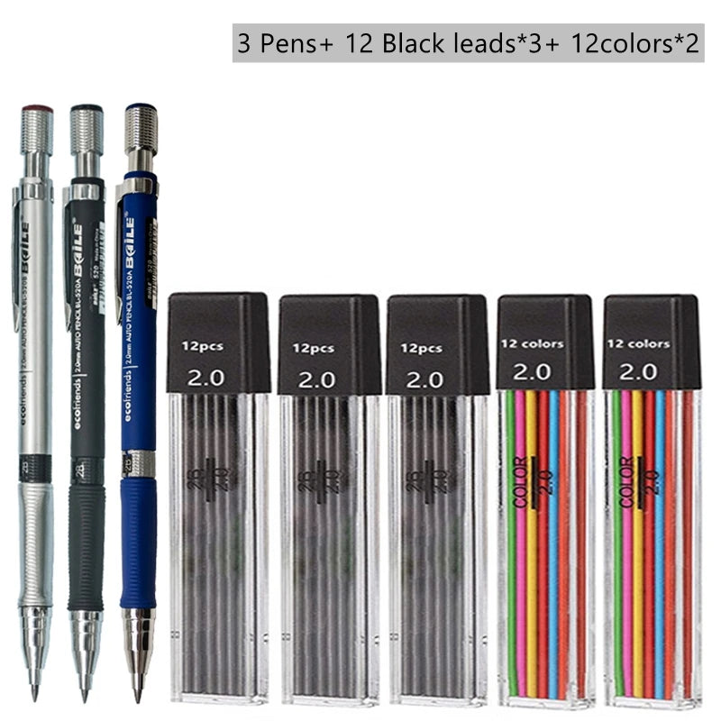 2.0mm Mechanical Pencil Set