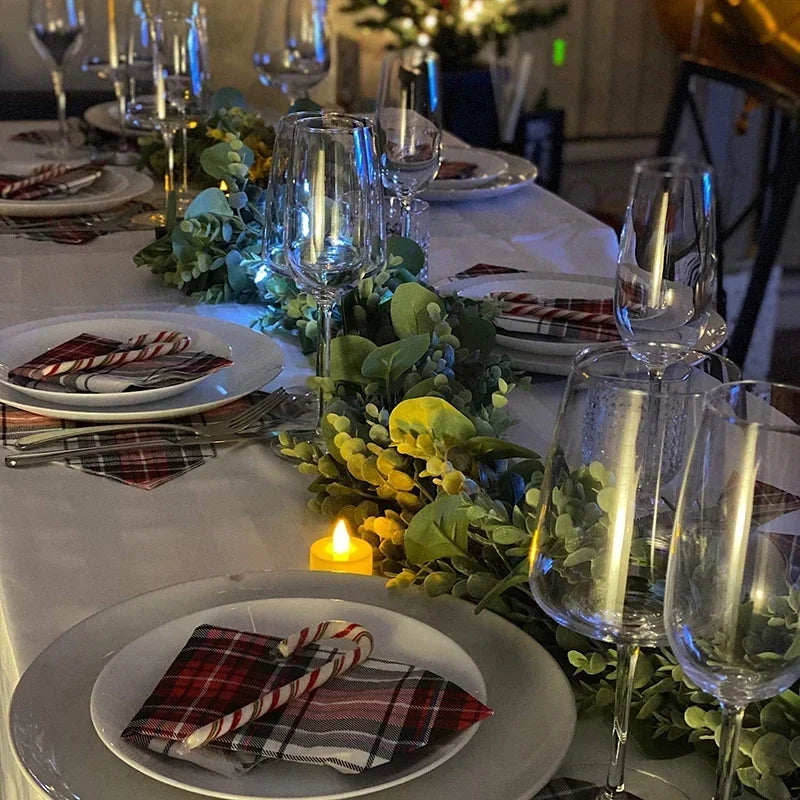 Artificial Eucalyptus Garland Vine