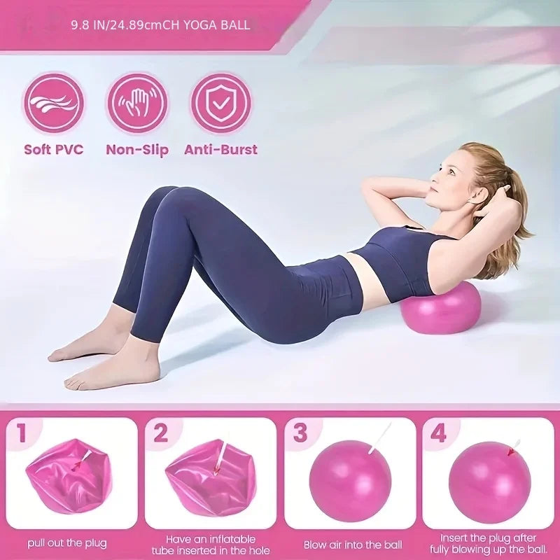 5-Piece Yoga Pilates Ring Set