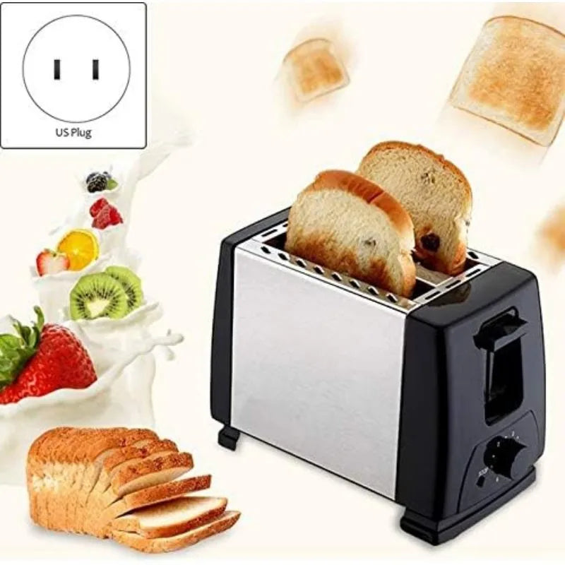 DUTRIEUX 2-Slice Stainless Steel Toaster