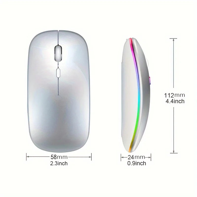 Dual-Mode Wireless RGB Mouse