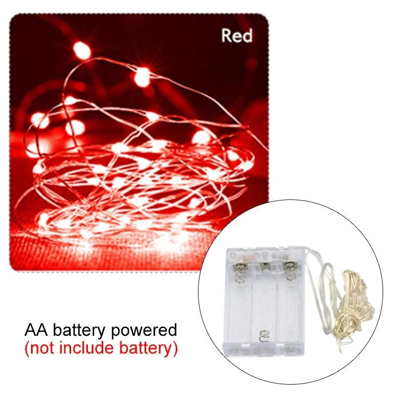 Copper Wire LED String Lights