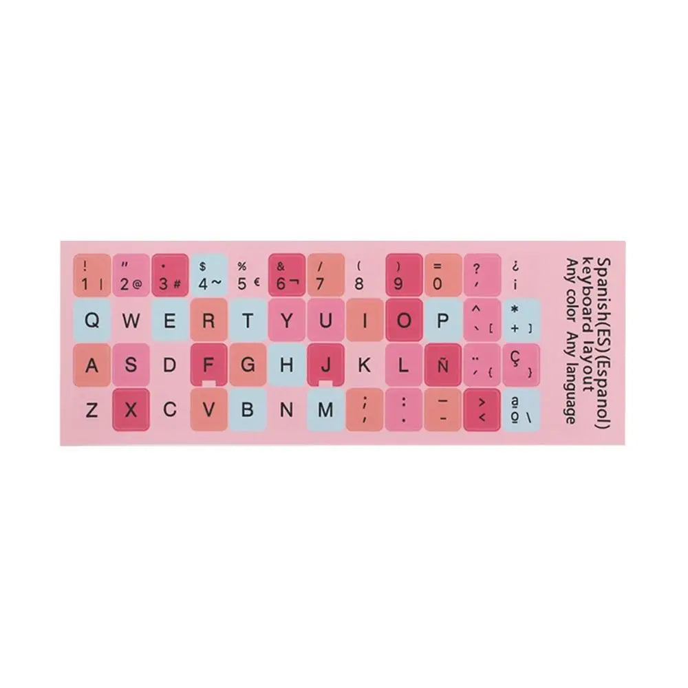Multi-Language Keyboard Sticker Set