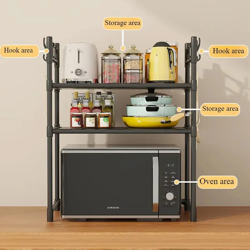 Multi-Tier Kitchen Storage Rack