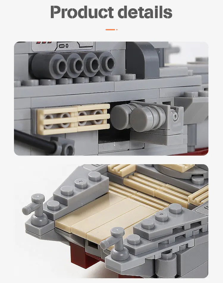 Navy Warship Building Blocks