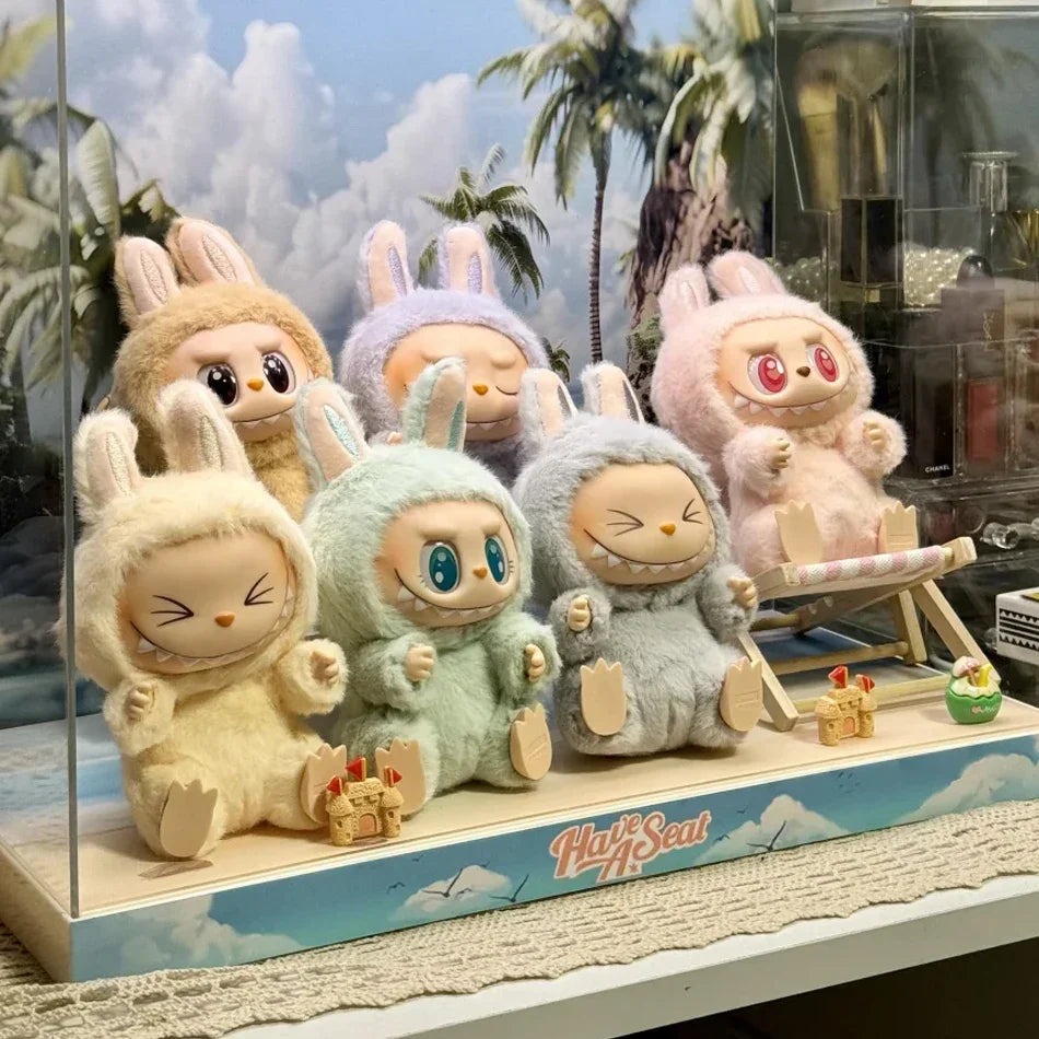 2025 Labubu Have A Seat Keychain Toy