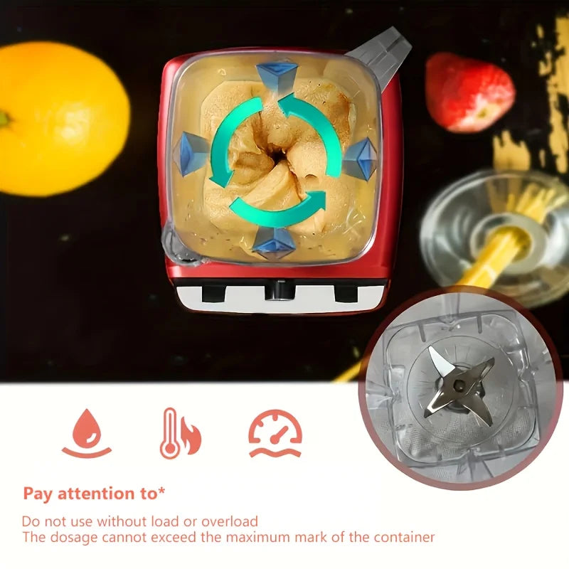 Red RV Multifunctional Blender