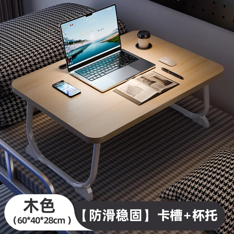 Ergonomic L-Shaped Folding Desk