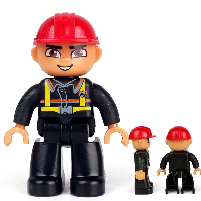 City Careers Action Figures Blocks