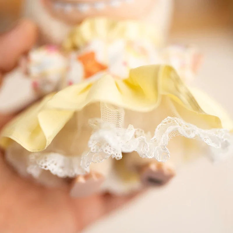 Yoocour Labubu Yellow Cartoon Outfit Set