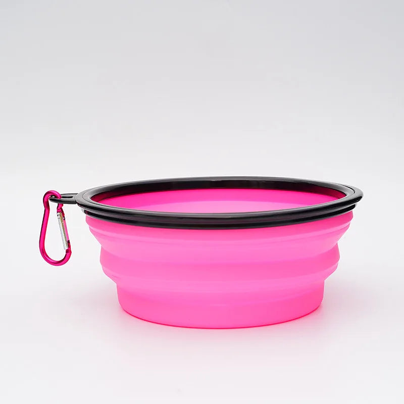 Portable Folding Silicone Pet Bowl