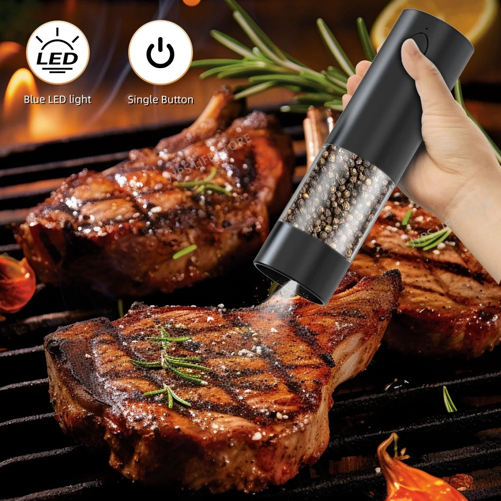 Rechargeable USB Salt & Pepper Grinder