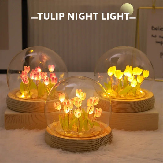 DIY Tulip LED Night Light