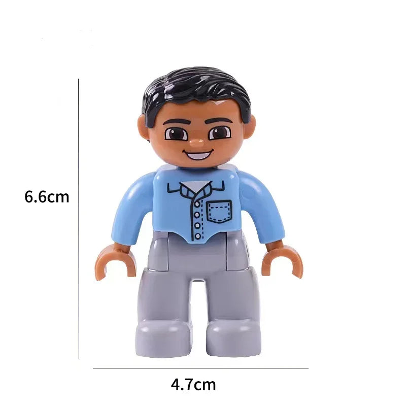 City Careers Action Figures Blocks