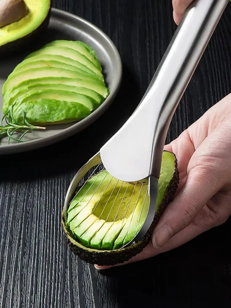 Stainless Steel Avocado Knife Gadget