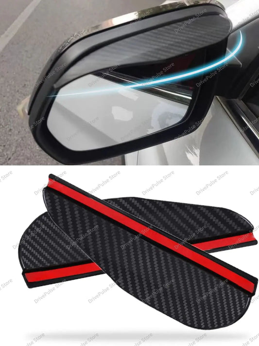 Carbon Fiber Mirror Rain Guards