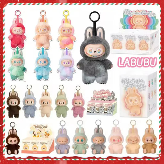 1:1 Quality Labubu Blind Box Monster Series Keychain