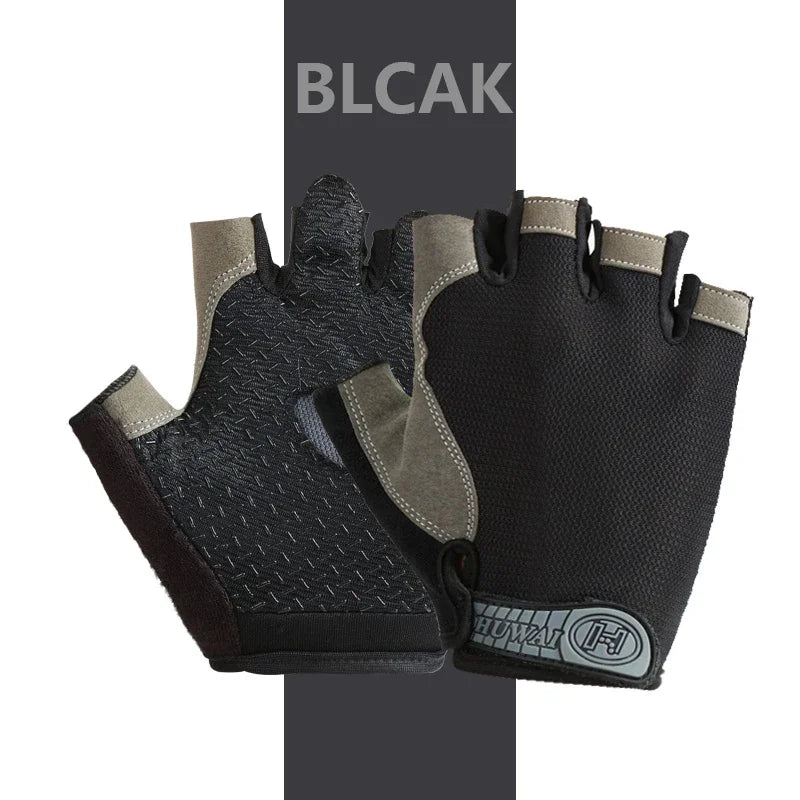 Long Wrist Fingerless Sport Gloves