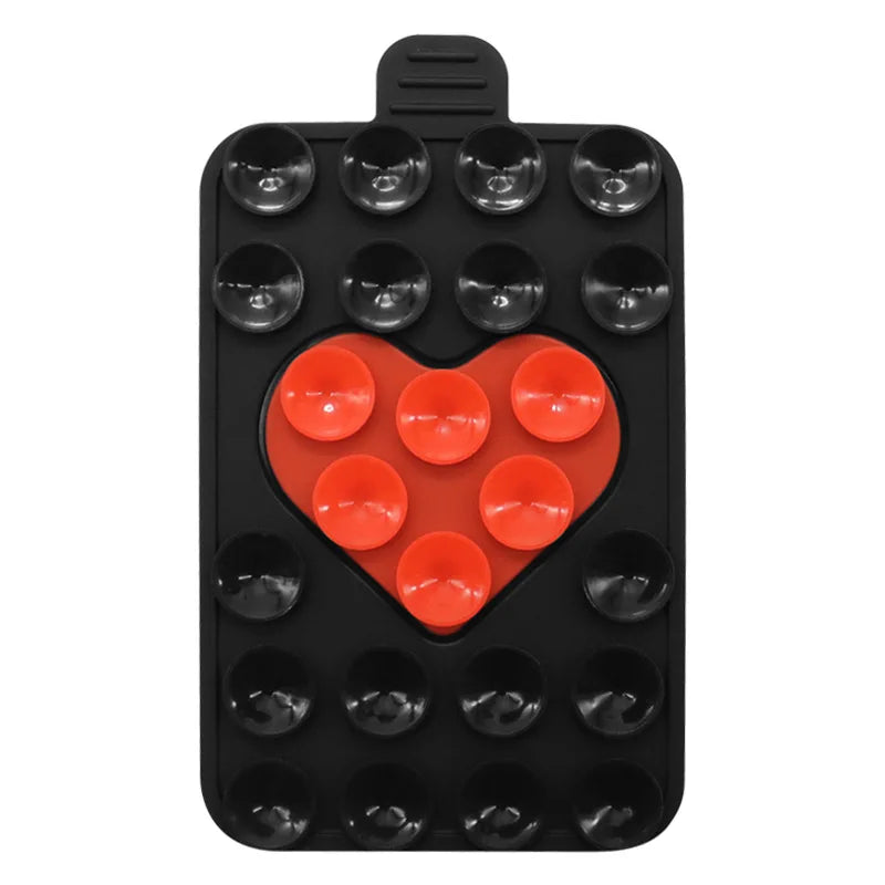 Heart Shape Double-Sided Suction Holder