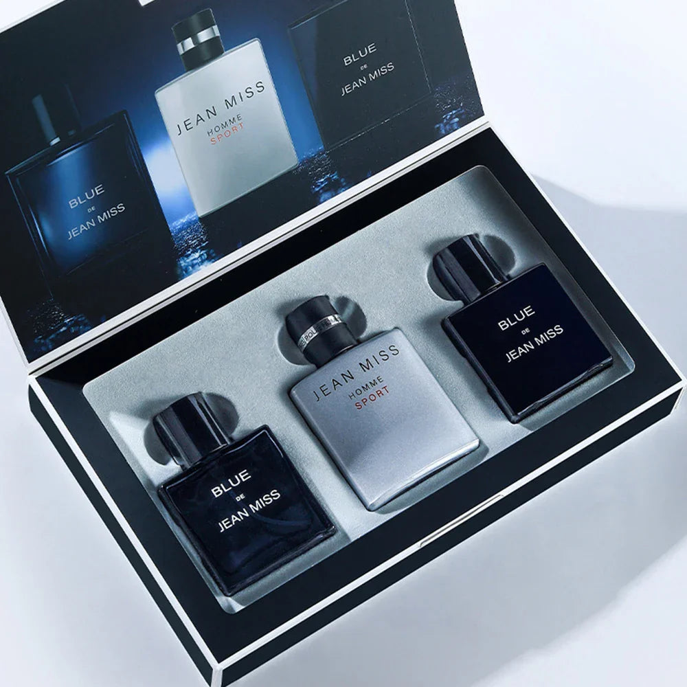 Men's Perfume Set – 3-Piece Cologne Collection