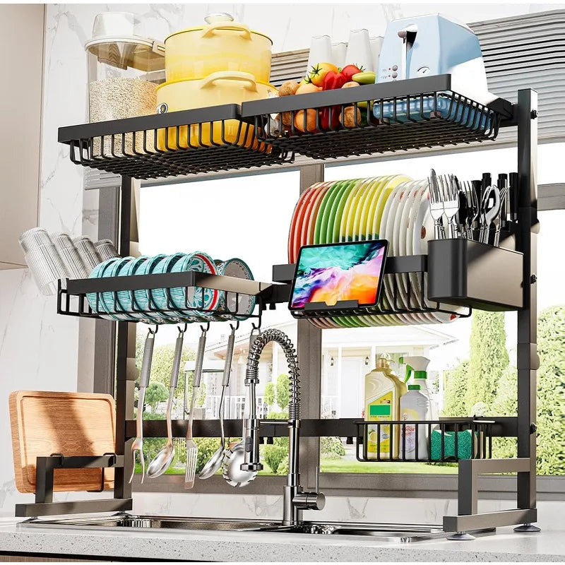 Expandable Over Sink Dish Rack