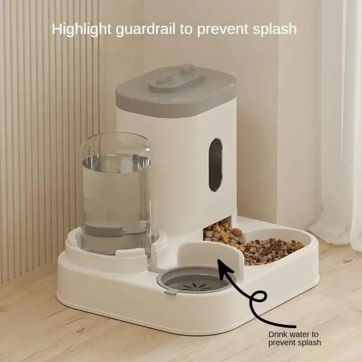 Automatic Pet Feeder with Fountain