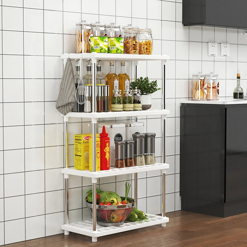 4-Layer Multi-Functional Storage Rack