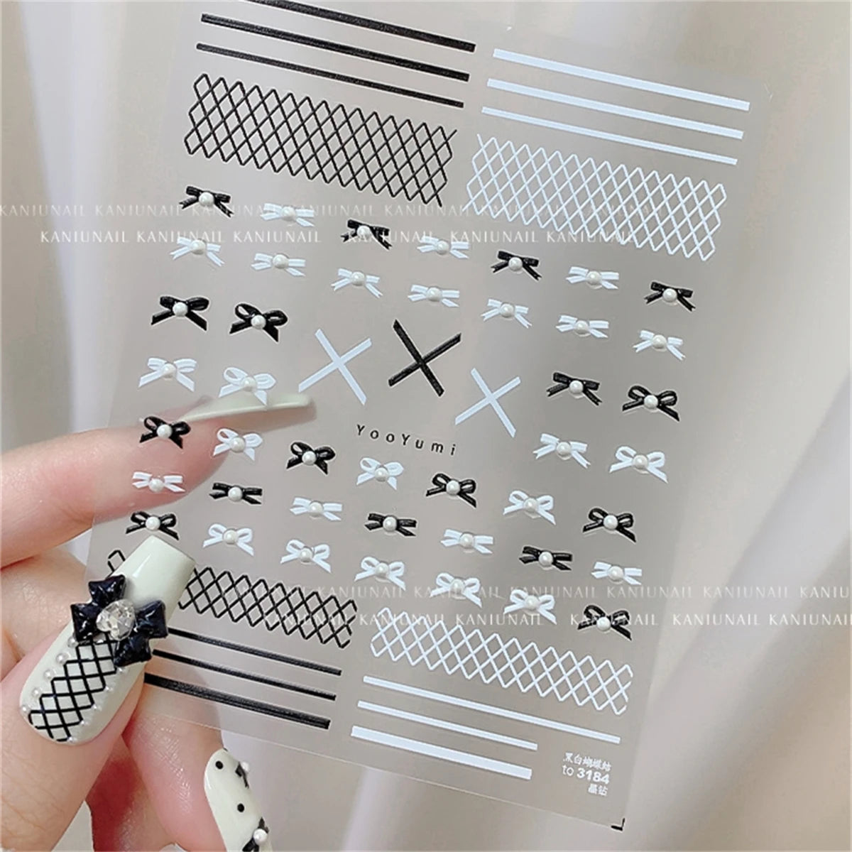 NAILFYOU Kawaii Butterfly Nail Stickers