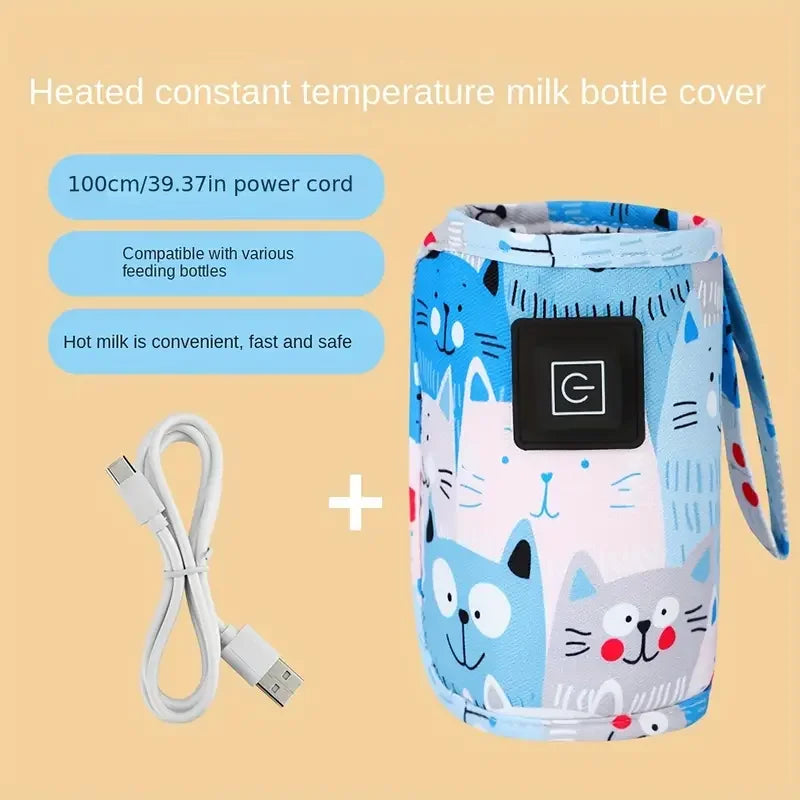 USB Insulated Bottle Heater Pouch