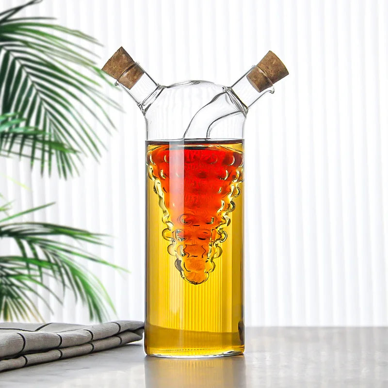 2-in-1 Glass Oil Jug