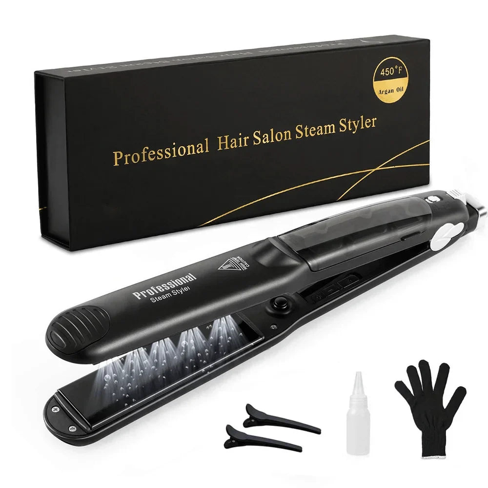 Steam Ceramic Hair Straightener