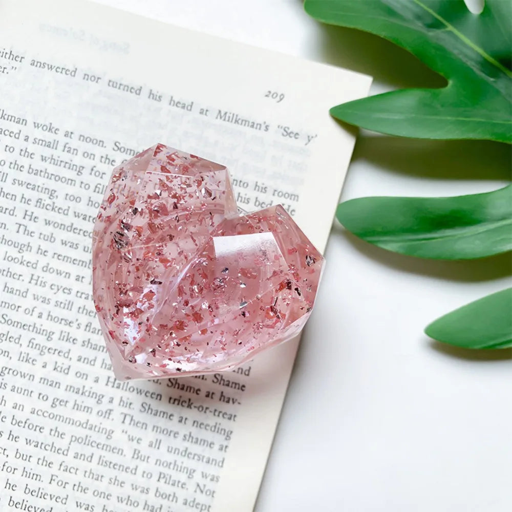 3D Cute Heart Phone Grip