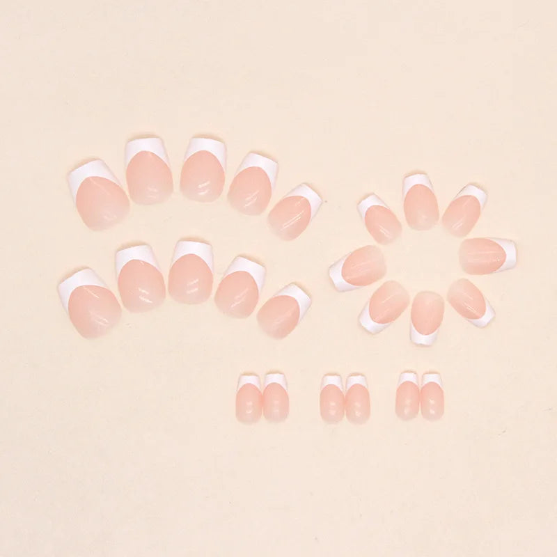 24Pcs Cute Bow Press-On Nails