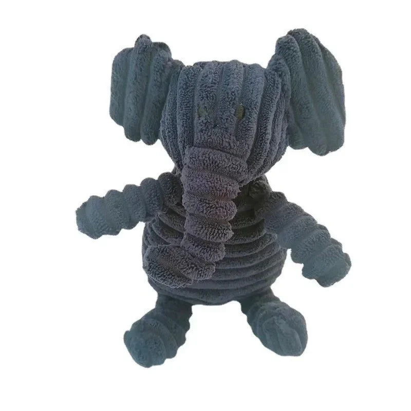Corduroy Animal Dog Toy
