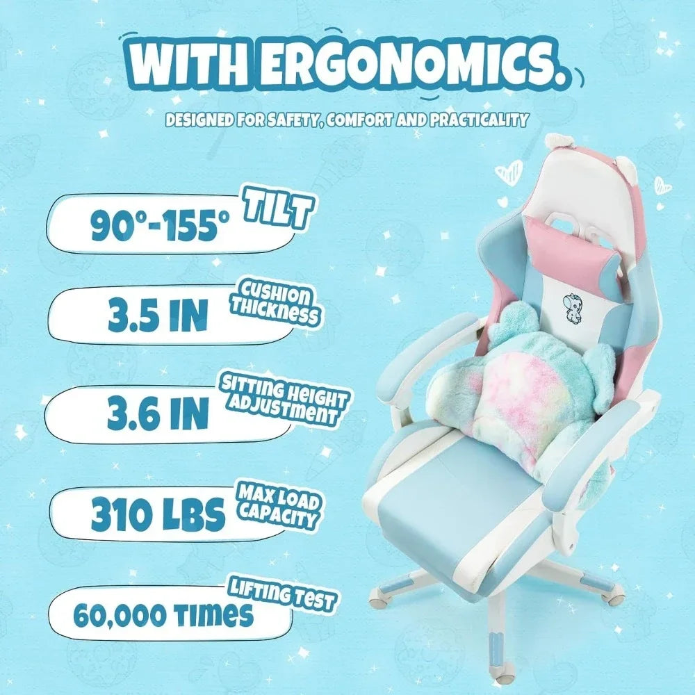 Cute Ergonomic Gaming Chair