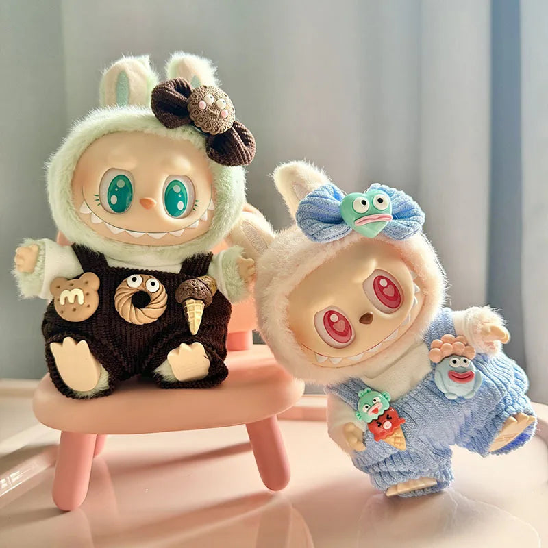 JUMEET Labubu Big Mouth Fish Outfit