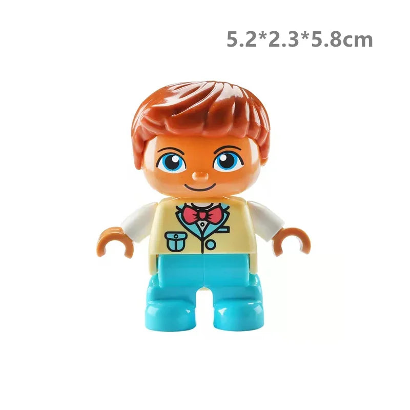 City Careers Action Figures Blocks