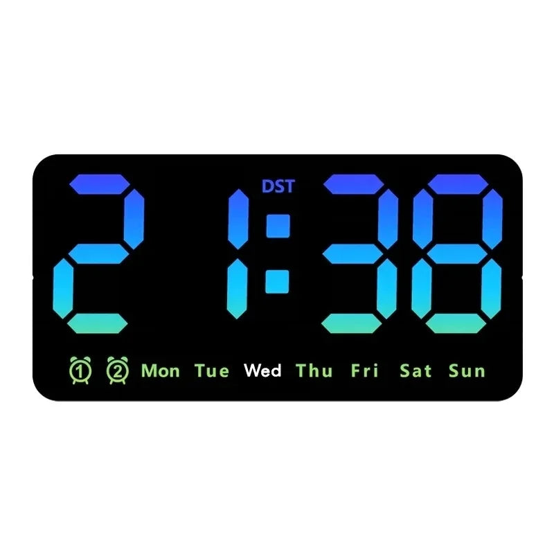 Voice Control Large LED Clock