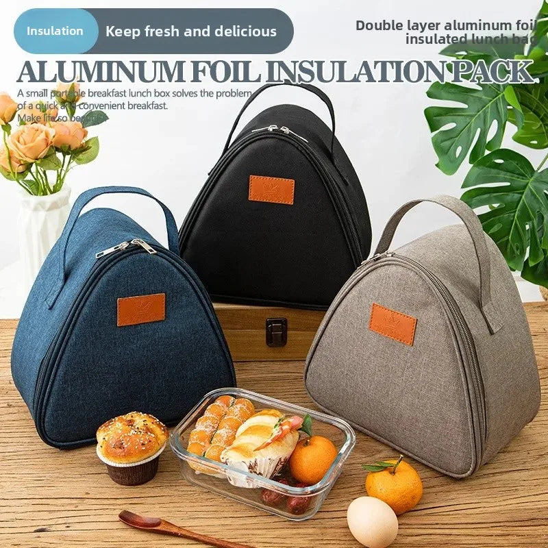 Portable Triangle Lunch Bag
