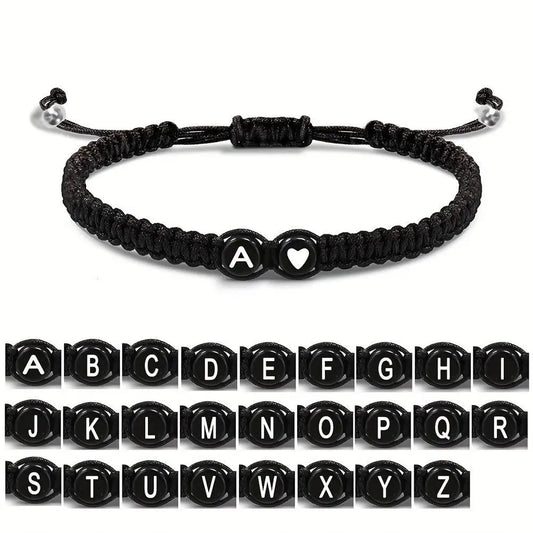 A-Z Initial Heart Bracelet