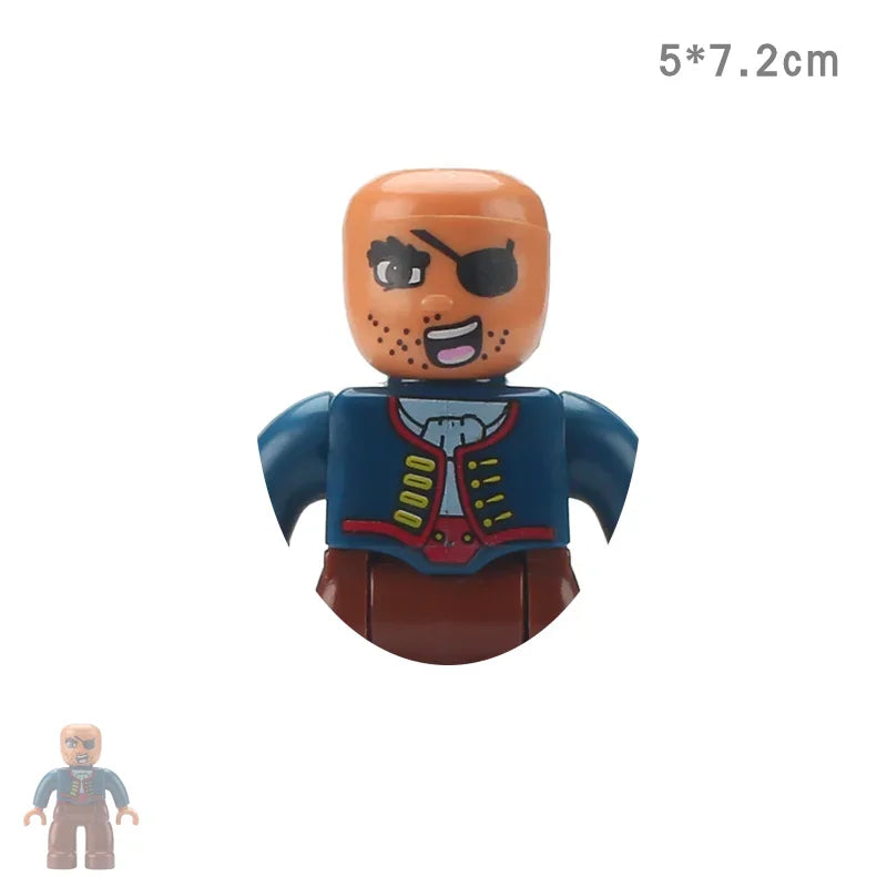 Medieval Pirate Ship Blocks