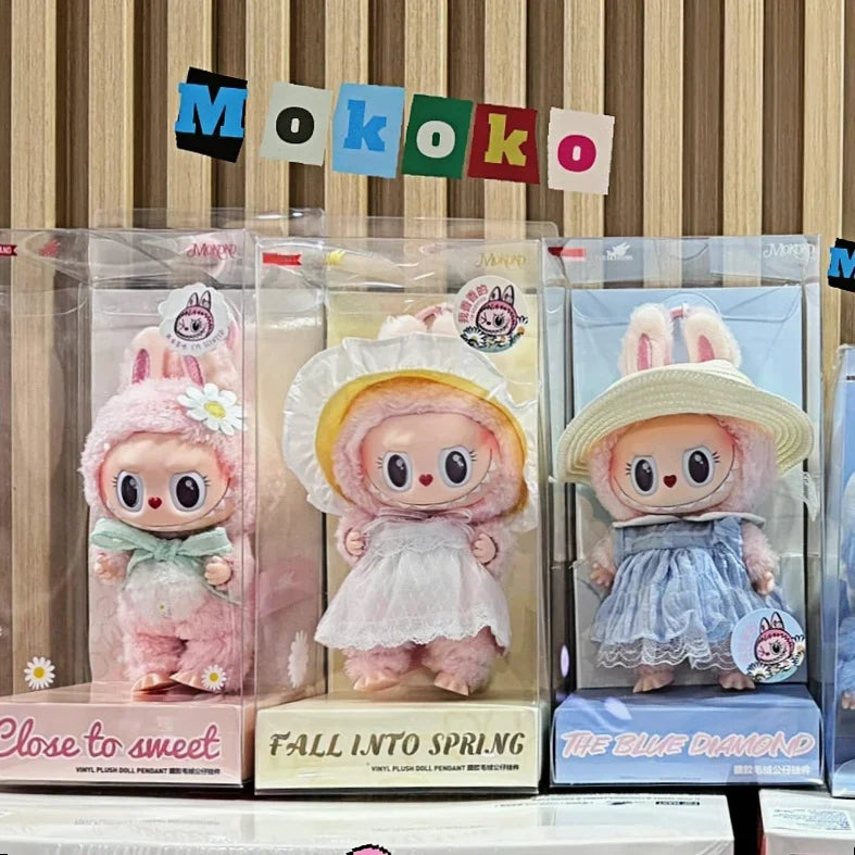 2025 Pink Angel Labubu Replica Doll